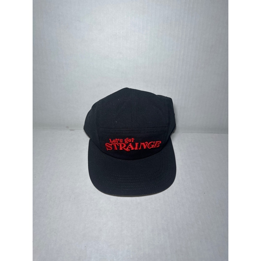 Rove Strainge Beast Hard Kombucha Hat Black 5 Panel Let's Get Strainge Cap NEW‎